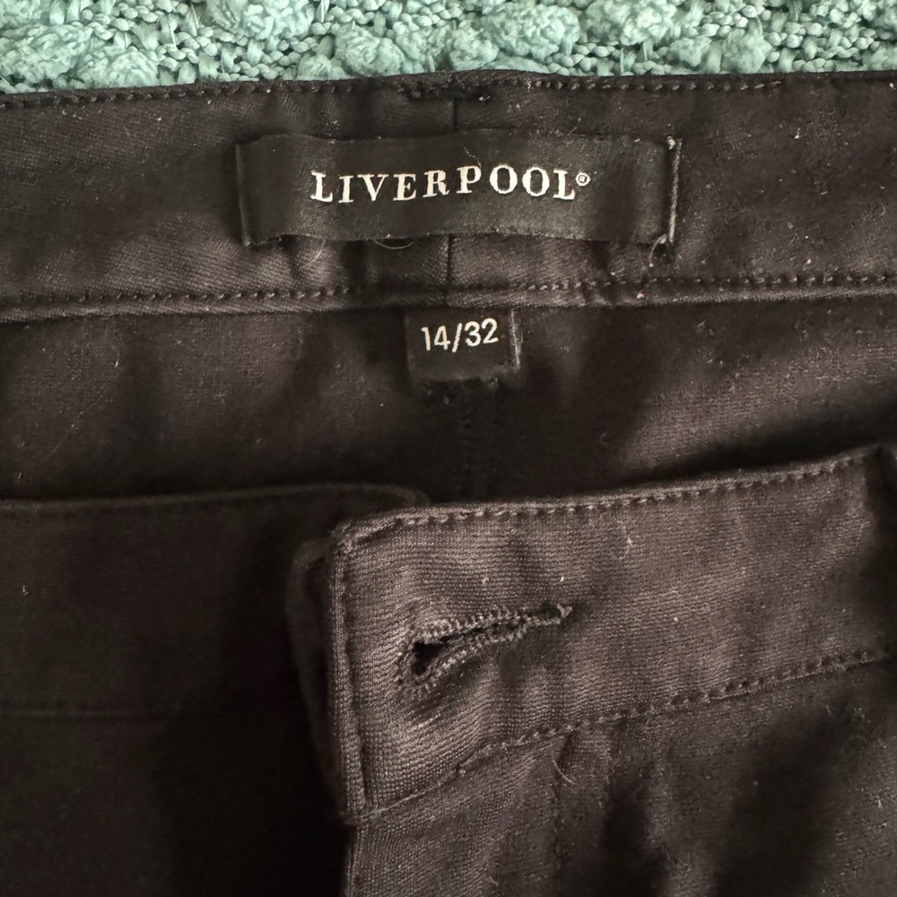 Liverpool Classic Black Trousers
